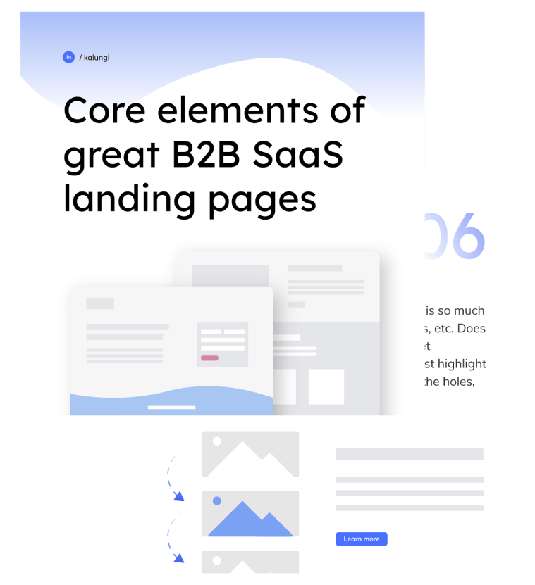 Top 5 saas landing page best practices